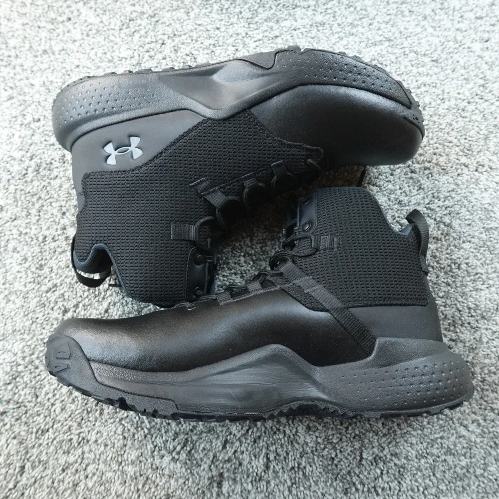 Under Armour Boots Mens 14 Black UA Micro G Stellar Mid Tactical‎ Combat Shoes